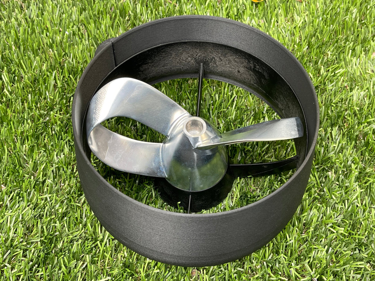 Lift Efoil Tail Cone Enhanced Propeller Transition