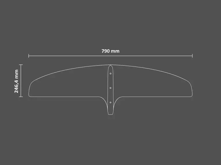 SABFOIL Front Wing 790 Tortuga