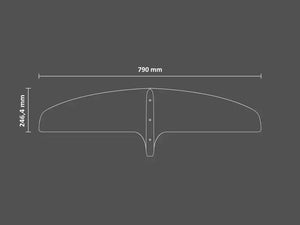 SABFOIL Front Wing 790 Tortuga