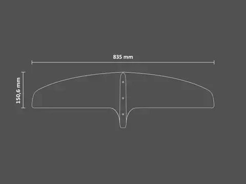 SABFOIL Front Wing 835 Onda