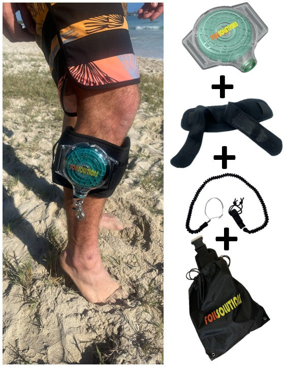 Retractable eFoil Leashes | FoilSolutions Safety Leash Systems