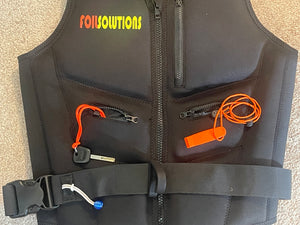 FoilSolutions Retracting Leash & Impact Vest Combo Kit