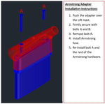 Load image into Gallery viewer, Lift Efoil Mast to Armstrong Adapter
