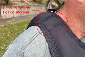 FoilSolutions Retracting Leash & Impact Vest Combo Kit