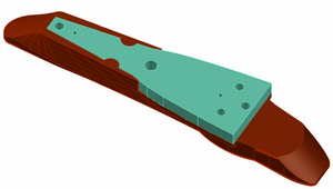 Sabfoil / Moses Front Wing Adapter for Fliteboard